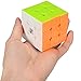 MoYu YJ Stickerless Yulong Plus 3x3x3 Speed Cube Puzzle, Small, High Bright Pink