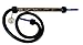 Khalil Mamoon Signature Rainbow BLUE Hookah Hose 70
