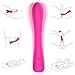 Waterproof Vibrator Dildo for Women with 9 Strong Vibration Modes for Effortless Insertion, PALOQUETH Silicone G Spot Vibrator Clitoral Vibrator for Exciting Stimulation- Ideal Sex Toy for Beginners