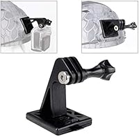 Aoutacc Tactical Helmet Excavator Mounts for GoPro Bracket Helmet or NVG Helmet Base (Black)