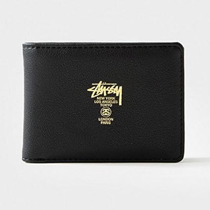 Amazon Stussy ステューシー 財布 ブラック ブラック メンズ 通販