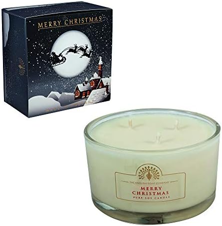 The English Soap Company: Large Candle Winter Village