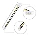 ELECTOP 3 Pin ATX Fan to 4 Pin Molex Connector Cable Fan Power Adapter Cable 2 Pack