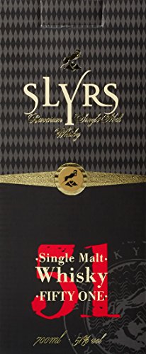 Slyrs Fifty One Bavarian Single Malt Whisky mit Geschenkverpackung (1 x 0.7 l) – Bild 4