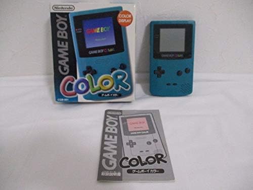 Amazon Es Game Boy Color ゲームボーイカラー Cgb 001 ブルー 箱付き カードゲーム トランプ ホビー