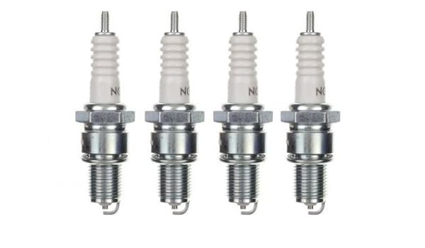 4x NGK DPR8EA-9 Spark Plugs For Honda CBR600F CBR600 (1987-1988)