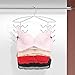 CAXXA 2 PK - Chrome Women's Bra Sport Tank Camisole Top Swim Suit Strap Dress Hanger Closet Organizer