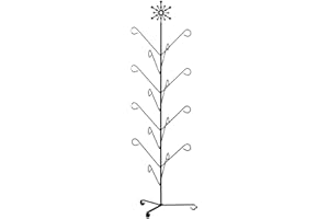 Village Wrought Iron Snowflake Top 8 Pair Mitten & Boot Dryer Stand