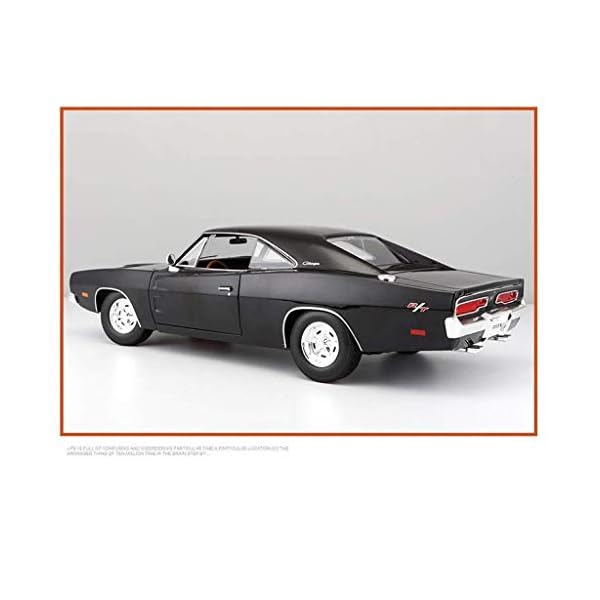 NYDZDM Auto Modellauto 1:18 Dodge ChargerR/T Simulation Legierung Druckguss Spielzeug Ornamente Sportwagen Kollektion… – Bild 4
