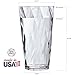 Optix 20-ounce Plastic Tumblers | set of 8 Clear