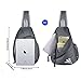 WATERFLY Crossbody Sling Bag Small Water Resistant Backpack Lightweight Shoulder Chest Daypack for Men Women Hiking Travel