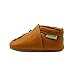 SAYOYO Baby Cute Plum Flower Soft Sole Leather Baby Shoes Baby Moccasins (12-18 Months, Orange)