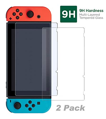 iMW Glass Protector Pack for Nintendo Switch – Pack of 2