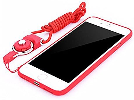 iPhone 7 Plus Case,Anti-Scratch Crystal Clear Shockproof 2 In 1,Hard PC Back with Soft TPU Bumper Bundle with Detachable Neck Strap Lanyard for iPhone 7 Plus 5.5 Inch