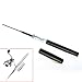 Docooler Fishing Rod Mini Fishing Pole Retractable Pocket Pen with Fishing Reel and Fishing Line