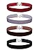 Mudder Women's Velvet Choker Necklaces Classic Ribbon Collar Set, 4 Pieces