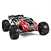 ARRMA KRATON 1/8 Scale BLX Brushless 4WD RC Speed Monster Truck Rtr (6S LiPo Battery Required) with 2.4Ghz STX2 Radio, ARA106040T1 (Red)