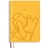 Daigo Notebook 2026 Disney Weekly Left B6 Winnie the Pooh Yellow E6209 Starts from December 2025