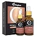 Vitamin C Serum For Face, MayBeau Set Of 2 Anti-aging Facial Serum(3 fl.oz) With Hyaluronic Acid Serum, Antioxidant Vitamin E Serum Vitamin Oil Aloe Serum Skin Care Set For Acne Scars, Wrinkle