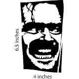 Jack Nicholson The Shining Sticker Cut Vinyl Decal