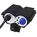 Bike Light Set,USB Re-Chargeable Bicycle Light Set with Super Bright Headlights and Free Rear Lights Waterproof LED Bicycle Light Taillight Safety Lights for Cycling Camping(2 USB cables Included)