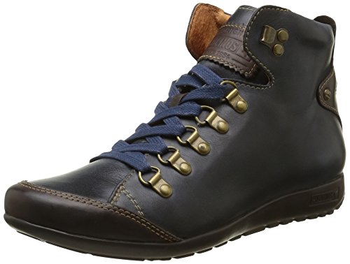 Pikolinos Womens Lisboa W67-7667 Navy Blue/Olmo Winter Boot - 38