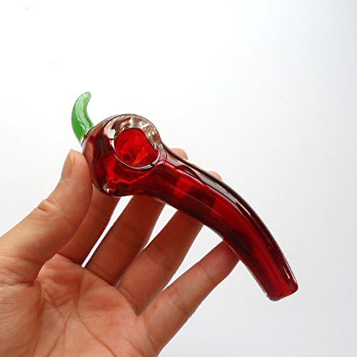 MKFUN Handcrafted Glass item(s),4.8 inches (Blue)