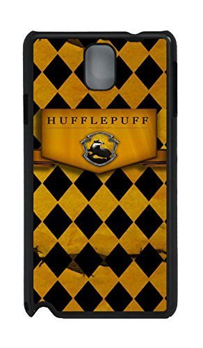 Samsung Galaxy Note 3 Case, Note 3 Case - Liu Black Hard Back Case Bumper for Galaxy Note 3 Hufflepuff Harry Potter Highly Protective Hard Case Cover for Samsung Galaxy Note 3
