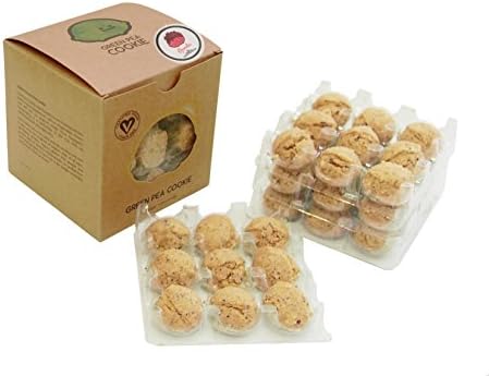 Opealia The Sriracha Green Pea Cookie - Gourmet vegan cookies made with roasted green peas