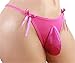aishani Sissy Pouch Panties Men's Girlie Thong G-String Hipster Briefs Underwear Sexy for Men (L, Pink)