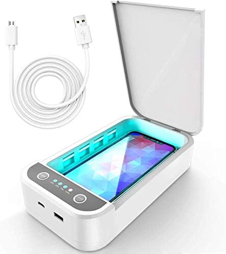 Portable Cell Phone Cleaner Box, Smartphone Soap Cleaning Box Device with Aromatherapy for iOS Android Smartphone,Jewelry,Watches,Beauty Tools