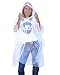 Sara Glove Emergency Disposable Rain Ponchos (Sold in Packs of 10 and 200) (Clear, 10 Pack)