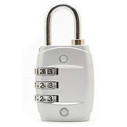 WSXX 2 Pcs Anti-Theft Mini Password Lock, Luggage Suitcase Padlock, Gym Dressing Door Lock, Trolley Case Backpack Lock