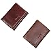 Augus Leather Wallet RFID Blocking Wallets for Men Trifold Money Clip Credit Card Holder