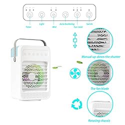 Portable Air Conditioner, 120° Oscillating