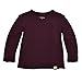 Burt's Bees Baby Baby Boys' T-Shirt, Long Sleeve V-Neck and Crewneck Tees, 100% Organic Cotton, deep Autumn, 18 Months