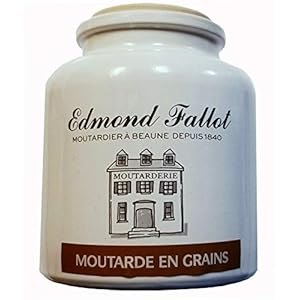 Edmon Fallot – Oude stijl mosterd in graan en steengoed pot