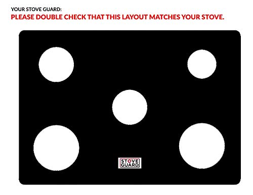 image for StoveGuard KitchenAid Stove Protectors - Stove Top Protector for Kitch