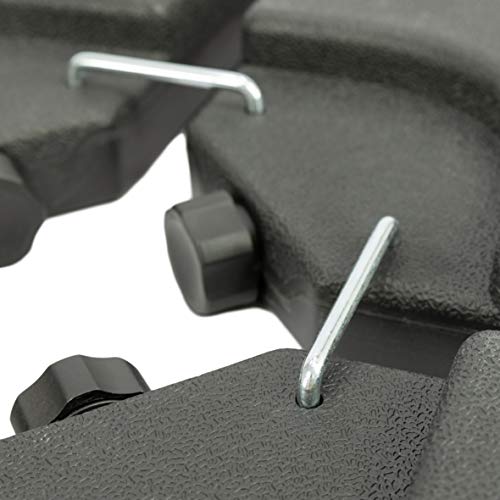 MaxxGarden Schirmständer - Ständer Sonnenschirm Zum Befüllen mit Sand oder Wasser - 4 Gewichten - Sonnenschirmständer Balkon Befüllbar - 50x50x7.5cm bis 60kg – Bild 3