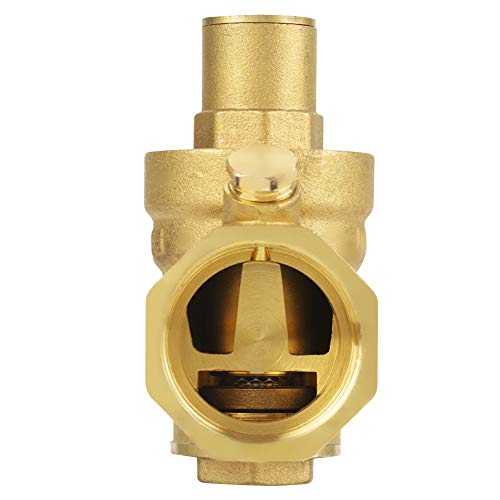 DN32 Brass Relief Valve Adjustable Water Pressure Reducing Regulator