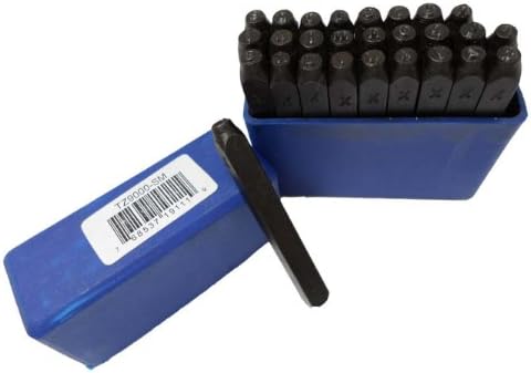 BENCH WIZARD27-Piece Lower Case Letter Punch Set | Precision Impressions | 1/8" (3 mm) Punch Sizes