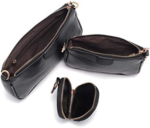 Small Crossbody Bags for Women Multipurpose Golden Zippy Handbags with Coin Purse including 3 Size Bag 4 Small Crossbody Bags for Women Multipurpose Golden Zippy Handbags with Coin Purse including 3 Size Bag