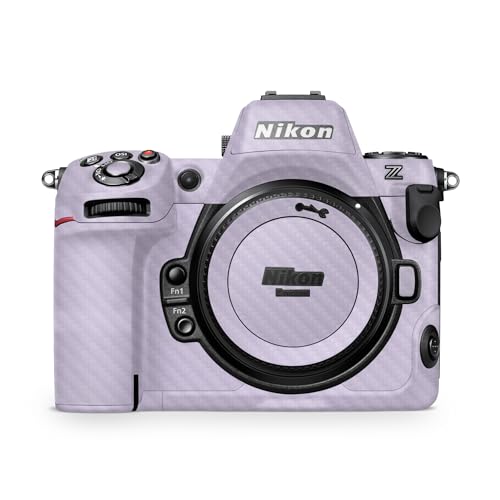 Carbon Fiber Camera Skin Compatible with Nikon Z8 Camera (2023) - Solid Lilac -…