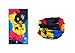 Bundle Monster 6pc Seamless Style Bandanna Headwear Scarf Wrap - Mixed Sets
