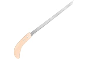 CHICIRIS Bonsai Saw, Narrow Hand Saw with Manganese Steel and Fine Teeth, for Pruning Trees and Dense Branches