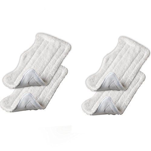 4 Pack Steam Mop Pads for Shark Steam and Spray Mop XT3010, 