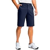 Men's Golf Shorts with 5 Pockets 11" Inseam Stretch Quick Dry Casual Work Dress Shorts for Men