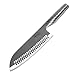Gotham Steel Pro Cut – The Japanese Style Stainless Steel Super Sharp Knife Set – 2 Pack Includes 7” Santoku Knife and 4” Chef’s Knife