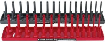 Hansen Socket Trays 9120-1/2in. Drive, 2-Pc. Set