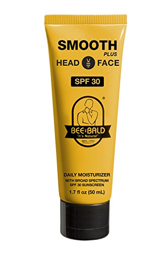 Bee Bald Smooth Plus Daily Moisturizer with SPF 30 Broad Spectrum Sunscreen